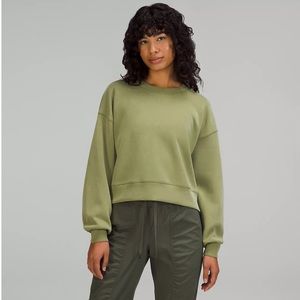Lululemon Oversized Cropped Crew Softstreme